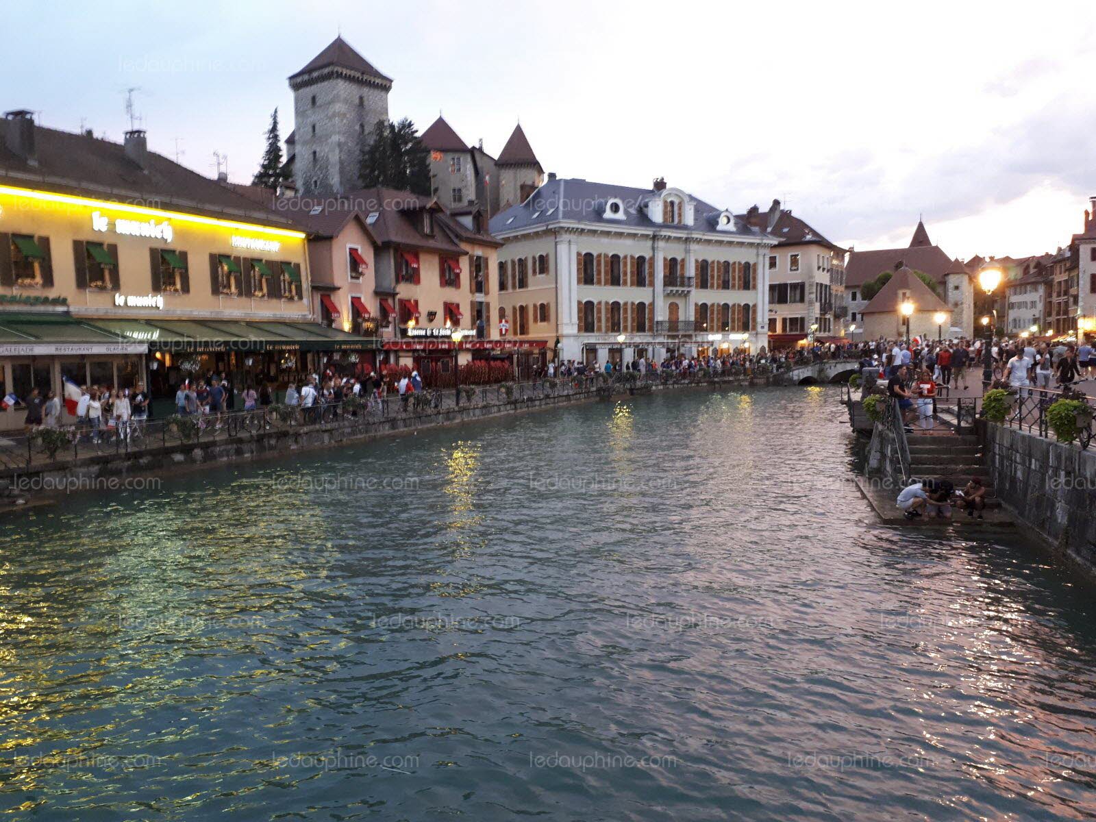 il n'y avait pas assez d'eau.