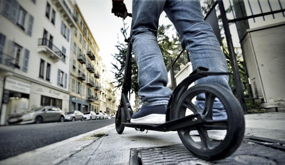 conducteur de trottinette