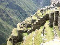 Chute d'une falaise