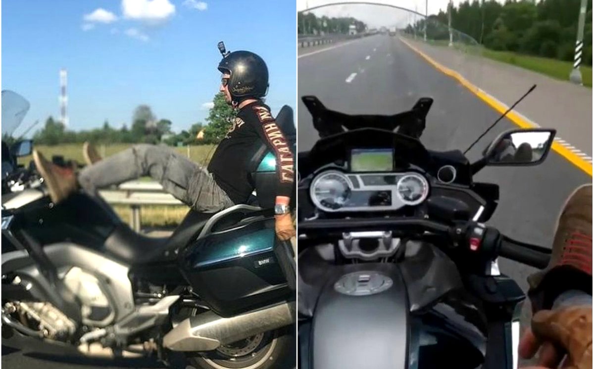 Se filmer en train de conduire sa moto